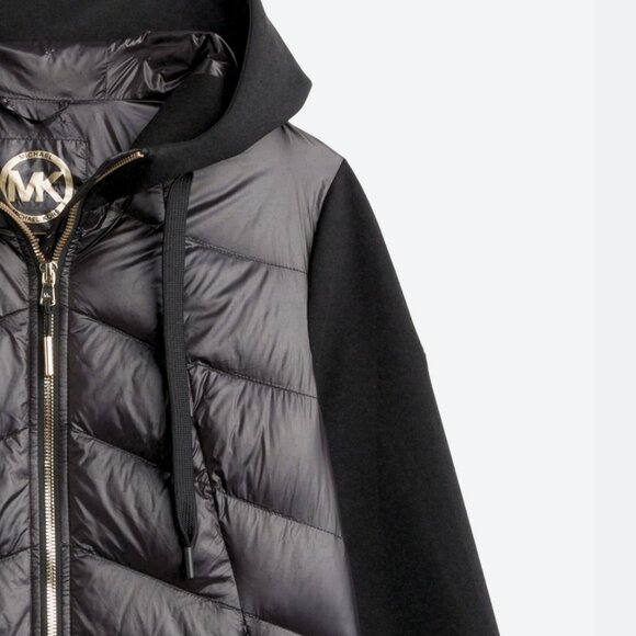 Michael by Michael Kors Constance Mixed Media Jacket, Size XL - Picture 13 of 13